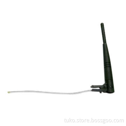 3db Rubber Antenna with Extension RF Coaxial Cable and UFL Connector